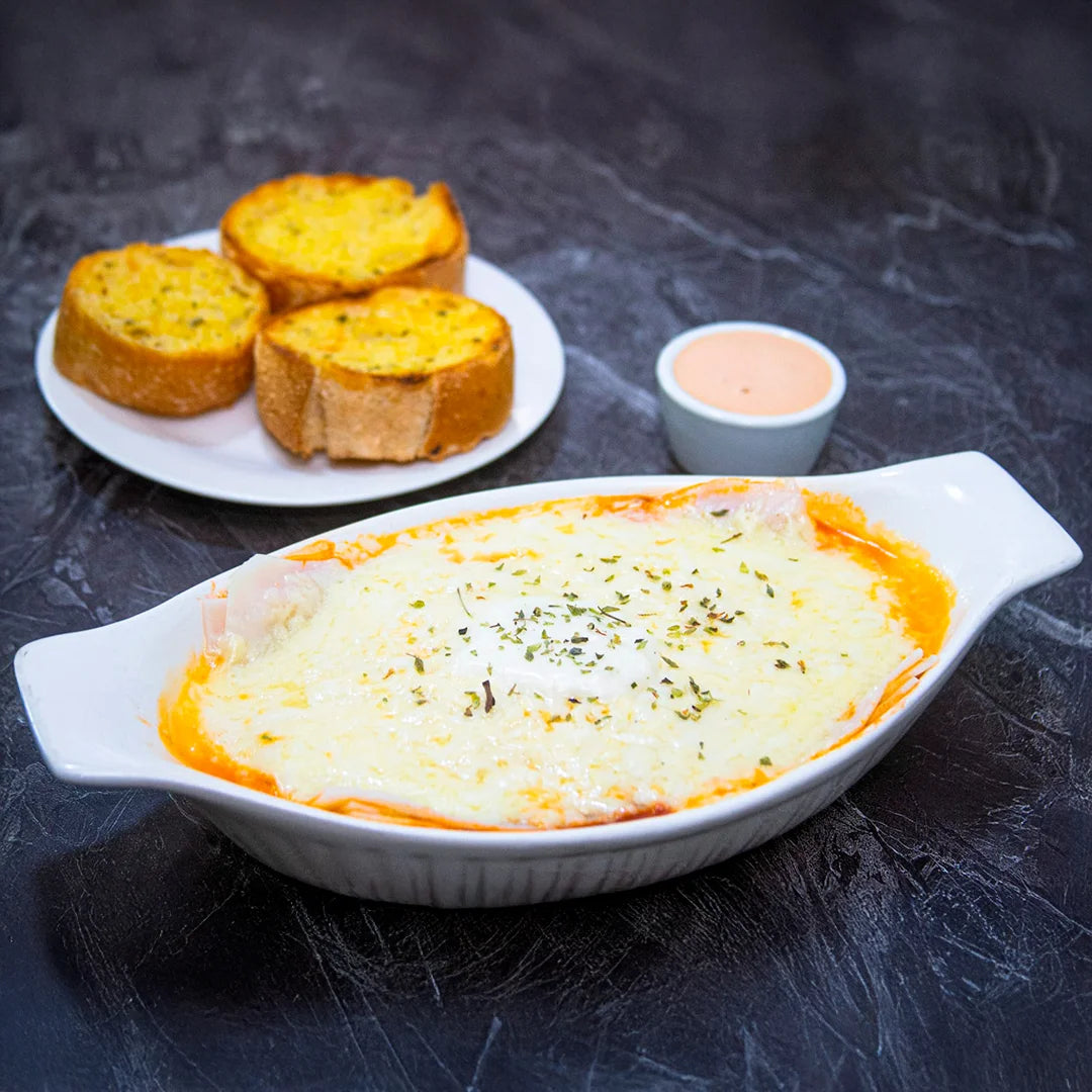 Lasagna de carne y queso